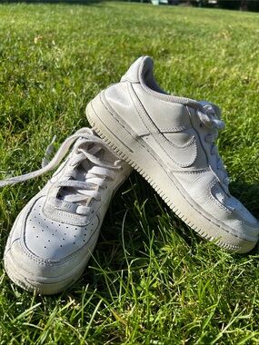 Kids White Nike Air Force One